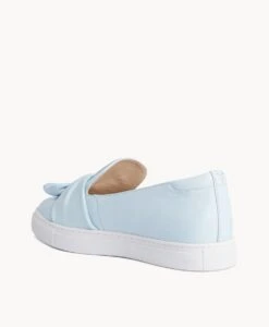 Angus Slip On -shoe Sales Angus W Powder Blue Leather 4