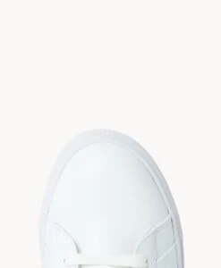 August Slip On -shoe Sales August W White Black Leather 5