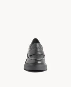 Button Loafer -shoe Sales Button23wMCDO Black Leather 3