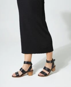Cassie Strappy Sandal -shoe Sales Cassie22sMNCO Black Leather 0140