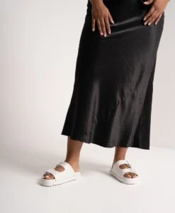 Chica Slide 11 Chica Slide -shoe Sales Chica W White Leather3235 WEB