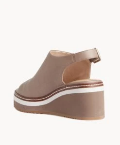 Cody Wedge -shoe Sales Cody22sMCDO Taupe Leather 4