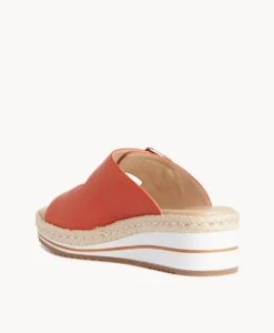 Eagle Wedge Sandal -shoe Sales Eagle22sMCDO Burnt Orange 4 1