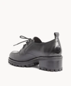 Esky Lace Up 9 Esky Lace Up -shoe Sales Esky23wMCDO Black Leather Black Croc 4