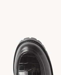 Esky Lace Up 10 Esky Lace Up -shoe Sales Esky23wMCDO Black Leather Black Croc 5