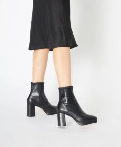 Felon Platform Boot -shoe Sales Felon22wMCDO Black Leather 6787