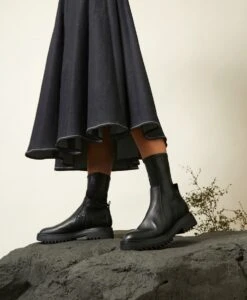 Ink Combat Boot 11 Ink Combat Boot -shoe Sales Ink Black Leather 1696