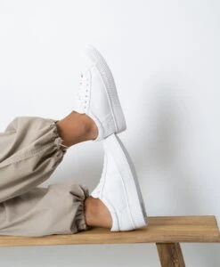 Kaden Sneaker -shoe Sales Kaden W White Leather 0781 WEB