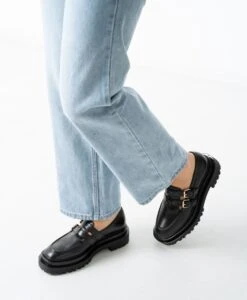 Katie Loafer -shoe Sales Katie Black Leather 2690 WEB