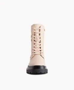 Kira Combat Boot -shoe Sales Kira22wMCDO pink Leather 3