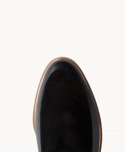 Lapel Dress Loafer -shoe Sales Lapel21wMCDO Black Leather Combo 5 1