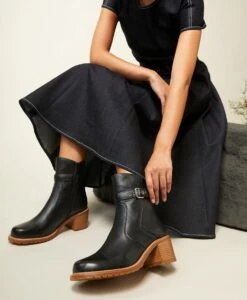 Luca Ankle Boot -shoe Sales Luca Black Leather 1723