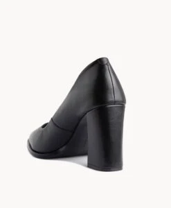 Mercury Heel -shoe Sales Mercury21wMCDO Black Leather 4