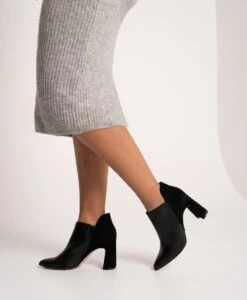 Mitchell Boot -shoe Sales Mitchell23wMCDO Black Leather Black Seude2867 WEB