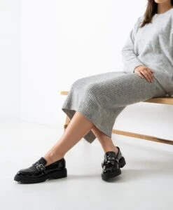 Nickel Loafer -shoe Sales Nickel Black Patent 2437 WEB