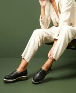 Nicola Loafer 13 Nicola Loafer -shoe Sales Nicola Black Leather 0943