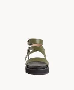 Paige Sandal 8 Paige Sandal -shoe Sales Paige21sMCDO Olive Leather 3 1