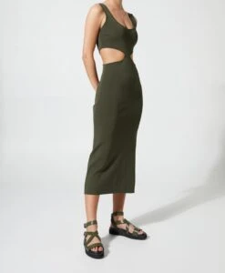 Paige Sandal 11 Paige Sandal -shoe Sales Paige Olive Leather 0001