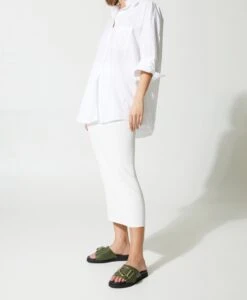 Pearl Slide -shoe Sales Pearl Olive Leather 0015