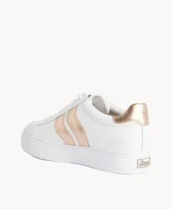 Polly Sneaker -shoe Sales Polly W White Rose Gold 4