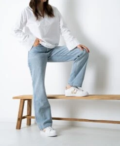 Polly Sneaker -shoe Sales Polly W White Rose Gold 2697 WEB