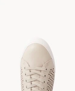 Posey Sneaker -shoe Sales Posey Perf W Stone Leather Silver 5