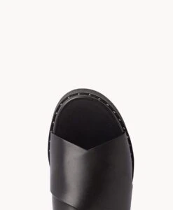 Priya Sandal -shoe Sales Priya22sMNCO Black Leather 5