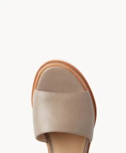 Raquel Wedge Sandal -shoe Sales Raquel22sMCDO Taupe Leather 5