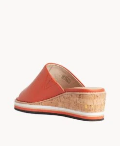 Reya Wedge Sandal 9 Reya Wedge Sandal -shoe Sales Reya22sMCDO Burnt Orange 4