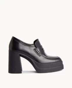 Rita Platform Loafer 9 Rita Platform Loafer -shoe Sales Rita23wPLXO Black Leather 2 1