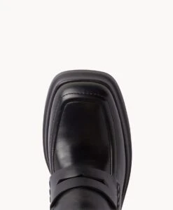 Rita Platform Loafer 12 Rita Platform Loafer -shoe Sales Rita23wPLXO Black Leather 5 1