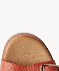 Savvy Platform Slide -shoe Sales Savvy21sMCDO Burnt Orange 5 1