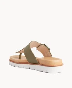 Swiss Sandal -shoe Sales Swiss22sMCDO Olive Leather 4