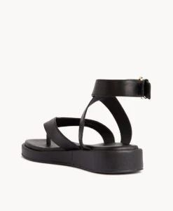 Toby Strappy Sandal -shoe Sales Toby22sSPSO Black Leather 4