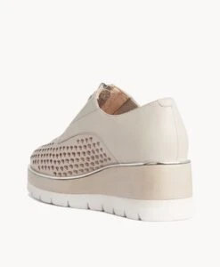 Tylo Dress Flat -shoe Sales Tylo22sMNCO Grey Leather 4 1