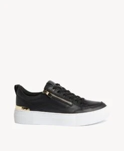 Vera Sneaker -shoe Sales Vera W Black Leather 2 1