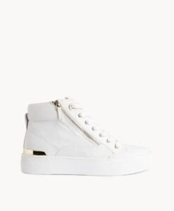 Vivian Sneaker -shoe Sales Vivian W White Leather 2 4