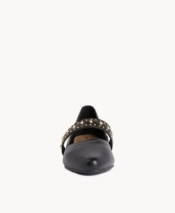 Winnie Ballet Flat -shoe Sales Winnie22sMNCO Black Leather 3