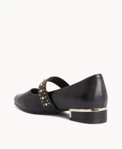Winnie Ballet Flat -shoe Sales Winnie22sMNCO Black Leather 4
