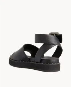 Peach Sandal -shoe Sales peach22wmcdo black leather 4