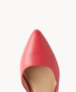 Sando Heel -shoe Sales sando22sMCDO magenta leather 5 2